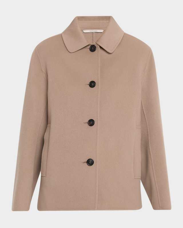 Lily Brushed Wool Shirt Jacket